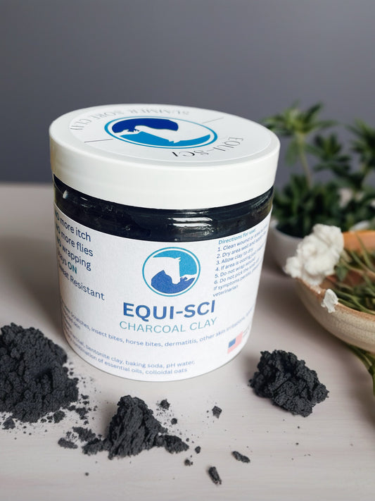 Activated Charcoal Clay | Activated Charcoal Wound Clay | Charcoal Wound Clay for Horses